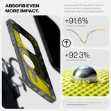 Spigen iPhone 16 Pro -kuori Tough Armor T MagFit Frost Black