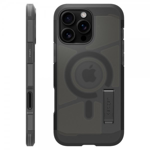 Spigen iPhone 16 Pro -kuori Tough Armor T MagFit Frost Black