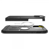 Spigen iPhone 16 Pro Kuori Tough Armor T MagFit Musta