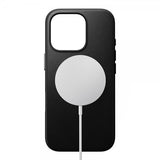 Nomad iPhone 16 Pro -suojakuori, perinteinen nahkakuori, musta