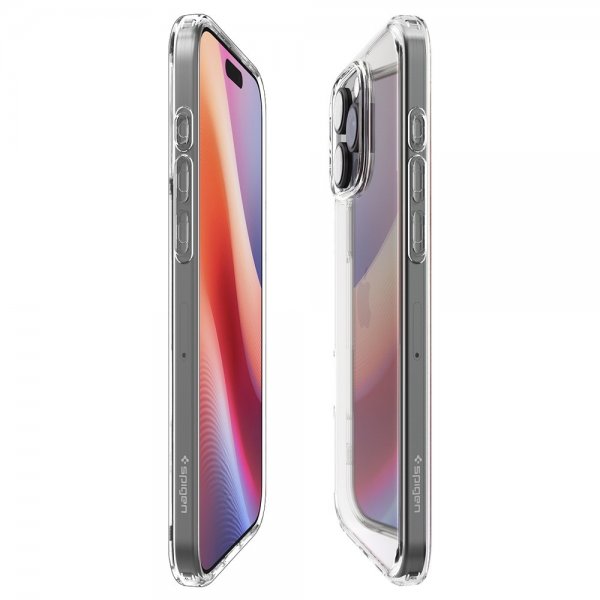 Spigen iPhone 16 Pro -suojakuori Ultra Hybrid Crystal Clear