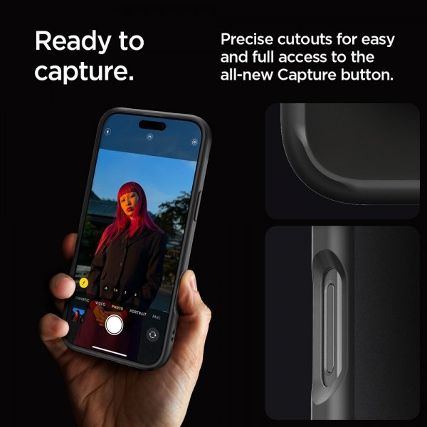 Spigen iPhone 16 Pro Kuori Ultra Hybrid Frost Black