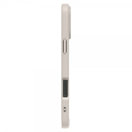 Spigen iPhone 16 Pro -kuori Ultra Hybrid MagFit Frost Natural Titanium