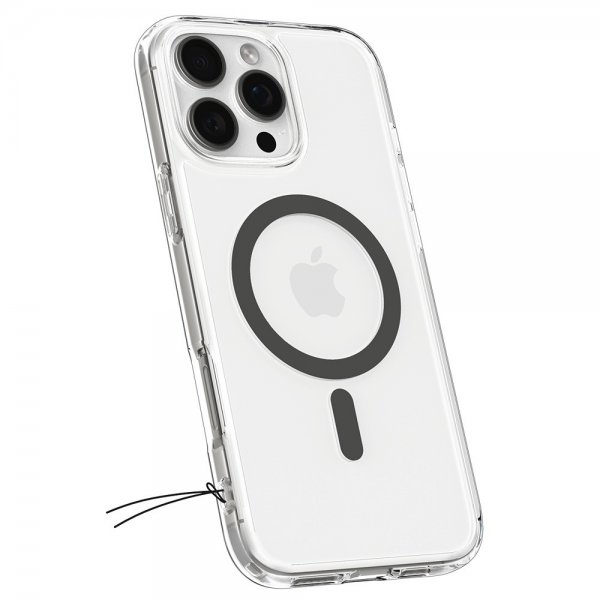 Spigen iPhone 16 Pro -suojakuori Ultra Hybrid MagFit Graphite