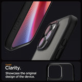 Spigen iPhone 16 Pro Kuori Ultra Hybrid Matta Musta