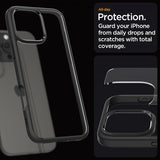 Spigen iPhone 16 Pro Kuori Ultra Hybrid Matta Musta