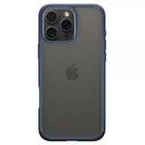 Spigen iPhone 16 Pro -suojakuori, Ultra Hybrid, laivastonsininen