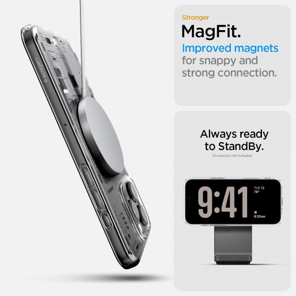 Spigen iPhone 16 Pro -kuori Ultra Hybrid Neo One MagFit
