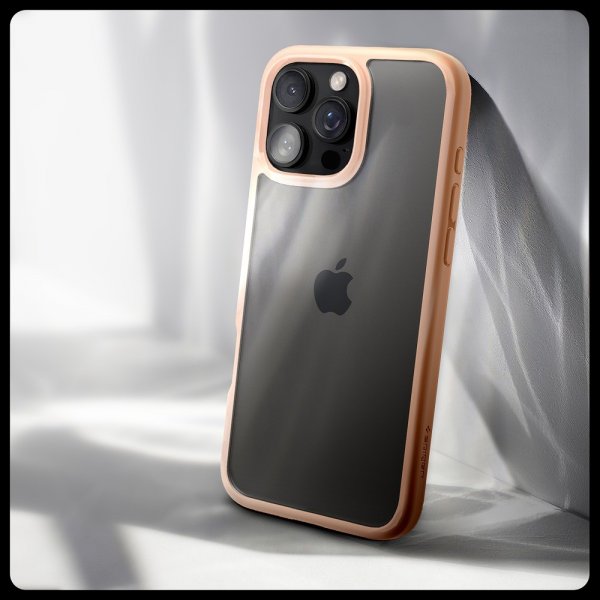 Spigen iPhone 16 Pro Kuori Ultra Hybrid Rose Titanium