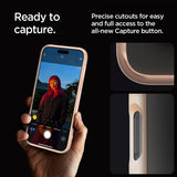 Spigen iPhone 16 Pro Kuori Ultra Hybrid Rose Titanium