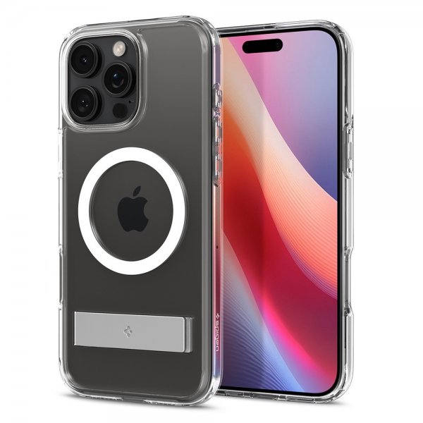 Spigen iPhone 16 Pro Kuori Ultra Hybrid S MagFit Crystal Clear