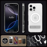 Spigen iPhone 16 Pro -kuori Ultra Hybrid S MagFit Graphite