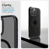 Spigen iPhone 16 Pro -kuori Ultra Hybrid T MagFit Frost Black