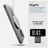 Spigen iPhone 16 Pro -kuori, Ultra Hybrid T MagFit, Graphite