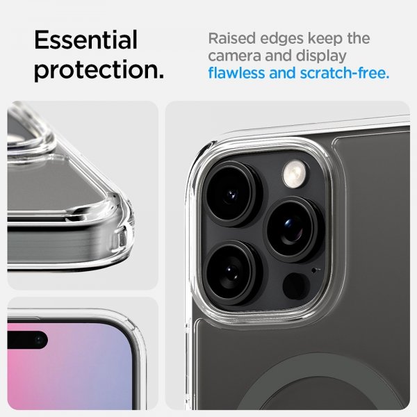 Spigen iPhone 16 Pro -kuori, Ultra Hybrid T MagFit, Graphite