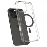 Spigen iPhone 16 Pro -kuori, Ultra Hybrid T MagFit, Graphite