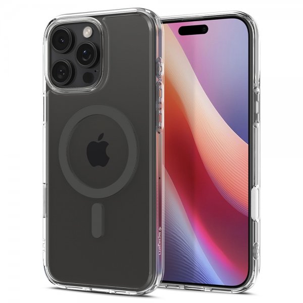 Spigen iPhone 16 Pro -kuori, Ultra Hybrid T MagFit, Graphite