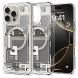 Spigen iPhone 16 Pro -kuori Ultra Hybrid Zero One MagFit Natural Titanium