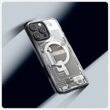 Spigen iPhone 16 Pro -kuori Ultra Hybrid Zero One MagFit Natural Titanium