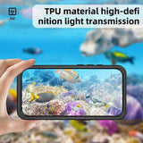 Redpepper iPhone 16 Pro -kuori Vedenkestävä IP68 Musta