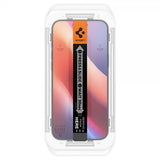 Spigen iPhone 16 Pro/iPhone 17/17 Pro näytönsuoja GLAS.tR EZ Fit 2-pakkaus