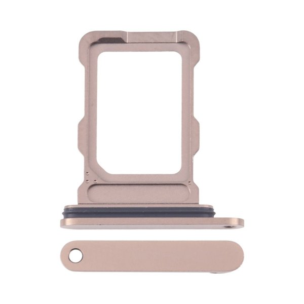 iPhone 16 Pro/16 Pro Max SIM-korttipidin - kulta