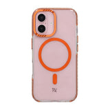 Rvelon iPhone 16 Kuori TPU MagSafe Oranssi