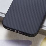 iPhone 16 -kuori, aramidikuitu, MagSafe, musta