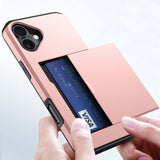 iPhone 16 Kuori Korttilokero Vihreä