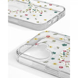 Ideal of Sweden iPhone 16 -suojakuori, Clear Case MagSafe Petite Floral