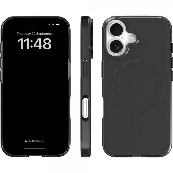 agood company iPhone 16 Kuori CLRPRTCT Sävytetty Musta