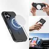 4smarts iPhone 16 Kuori Defend Kotelo Ultimag Musta
