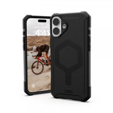 Urban Armor Gear (UAG) iPhone 16 -suojakuori Essential Armor MagSafe, musta
