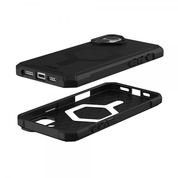Urban Armor Gear (UAG) iPhone 16 -suojakuori Essential Armor MagSafe, musta