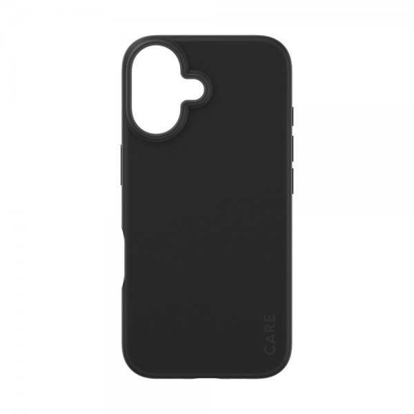 CARE by PanzerGlass iPhone 16 -suojakuori, Fashionable, musta