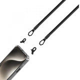 Celly iPhone 16 Freedom Necklace MagSafe -kuori, läpinäkyvä