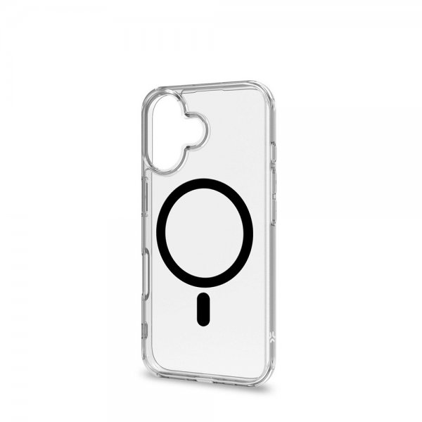 Celly iPhone 16 Suojakuori GELSKINMAG Musta