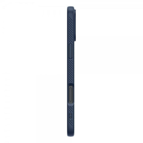 Spigen iPhone 16 -suojakuori Liquid Air Navy Blue