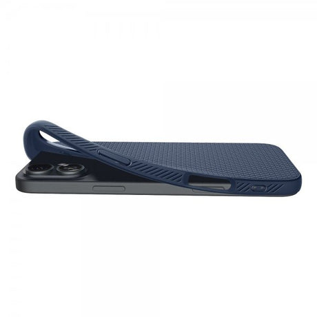 Spigen iPhone 16 -suojakuori Liquid Air Navy Blue