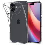 Spigen iPhone 16 -kuori Liquid Crystal Crystal Clear