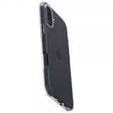 Spigen iPhone 16 -kuori Liquid Crystal Crystal Clear