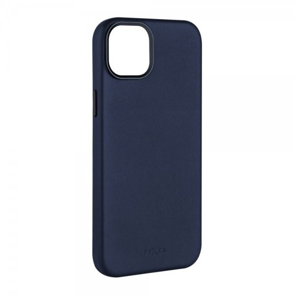 Kiinteä iPhone 16 -suojakuori MagLeather, sininen