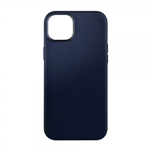 Kiinteä iPhone 16 -suojakuori MagLeather, sininen