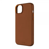 Kiinteä iPhone 16 Suojakuori MagLeather Ruskea