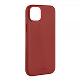 Kiinteä iPhone 16 -suojakuori MagLeather Punainen