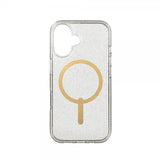ZAGG iPhone 16 -suojakuori Milan Snap Gold Glitter