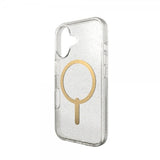 ZAGG iPhone 16 -suojakuori Milan Snap Gold Glitter