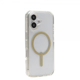 ZAGG iPhone 16 -suojakuori Milan Snap Gold Glitter