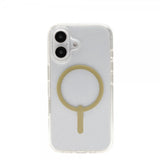 ZAGG iPhone 16 -suojakuori Milan Snap Gold Glitter