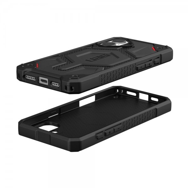 Urban Armor Gear (UAG) iPhone 16 -suojakuori Monarch Pro Kevlar MagSafe, musta